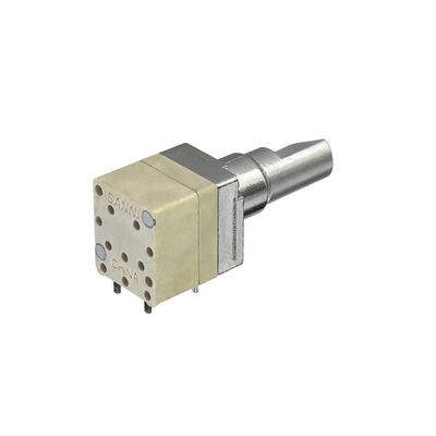 RV9DR1NS Metal Shaft Micro Potentiometer Rotary Mounting Type Through Hole / DIP Mount