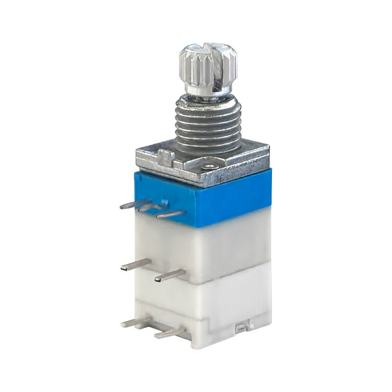 RV9110NA 0.05W Power Rating Rotary Voltage Divider Potentiometer With 500VAC Dielectric Strength