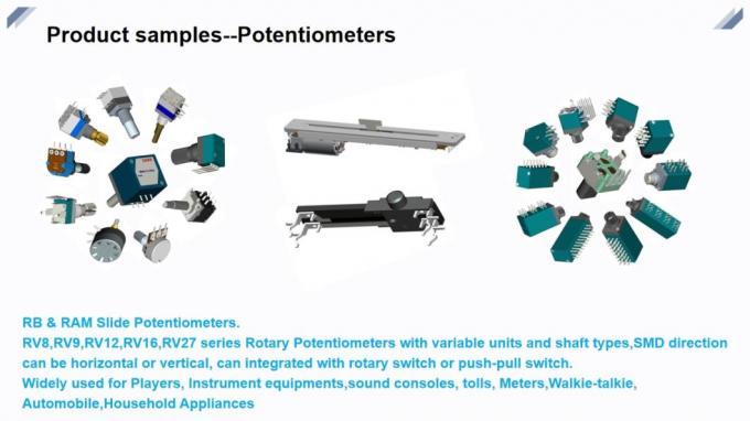RV90XB3N0PB Horizontal Type Potencjometr obrotowy