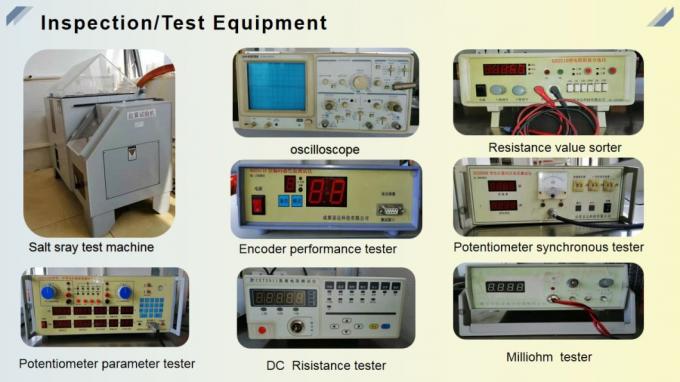 RS10120 Poziomy elektroniczny przełącznik obrotowy 20 zaczepów Zespół uszczelniony 7